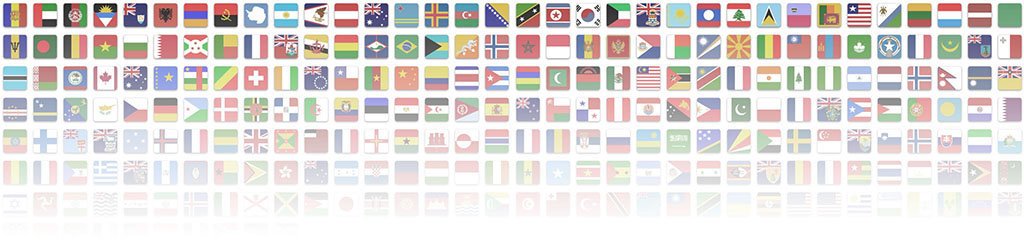 Countries flags